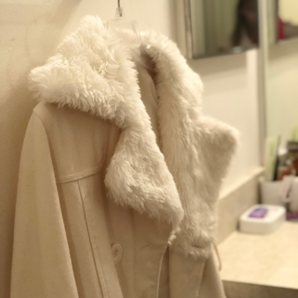 A fur coat